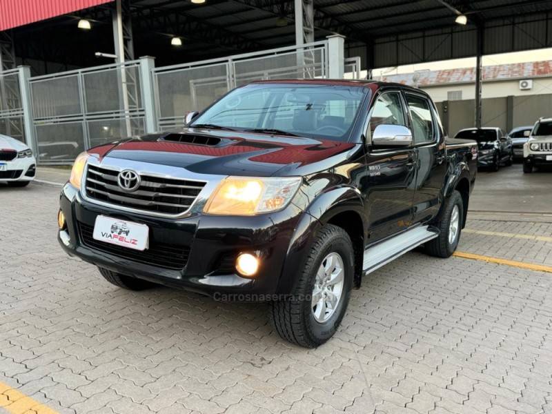 TOYOTA - HILUX - 2012/2012 - Preta - R$ 127.990,00