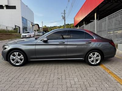 MERCEDES-BENZ - C 180 - 2017/2017 - Cinza - R$ 116.990,00